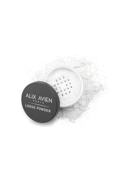 Alıx Avıen Ipeksi Toz Pudra - Sabitleyici Etki Mat Bitiş - Loose Powder 01 Transparent