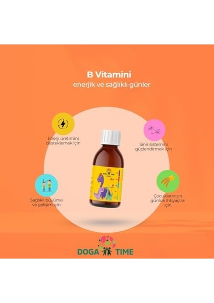Doga Tıme Fosfotidilserin L-Arjinin Beta Glukan Multivitamin ve Multimineral 150 ml Şurup fiyatları