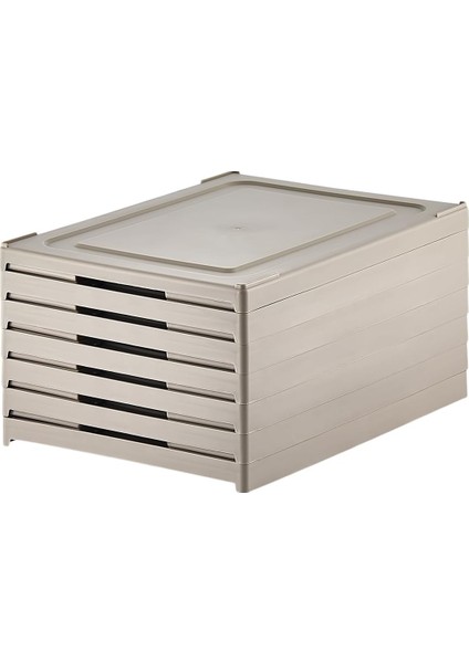 6 Katlı, Katlanabilir Ayakkabılık, Taşınabilir Çok Amaçlı, Geniş, Katlanabilir Dolap ve Raf, Katlanır Taşınabilir Premium Portatif Organizer Ayakkabılık (25,5cm x 34,5cm x 105,5CM) (Toprak) fiyatları