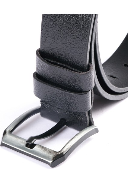 %100 Hakiki Deri 4,5 cm Siyah Erkek Kemer fiyatları