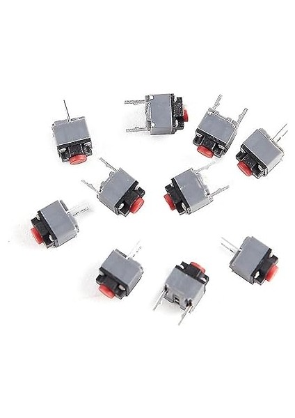 Adet Kailh Sessiz Düğmesi 6 * 6 * 7.3 Sessiz Anahtar Kablosuz Fare Düğmesi Mikro Anahtar Hfmqv fırsatları