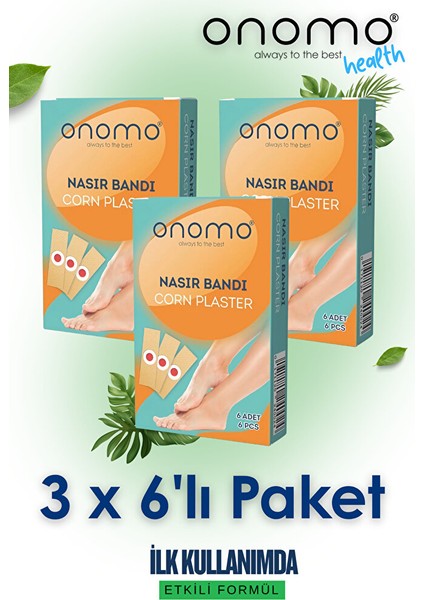 Health Nasır Bandı Nasır Yakısı 6lı x 3 Paket