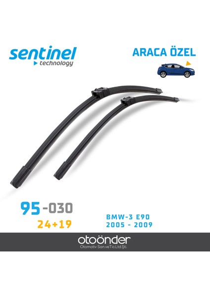 Sentinel Bmw 3 Serisi E-90 (2005-2009) Silecek Takımı (Cam Sabunu Hediyeli) fiyatları