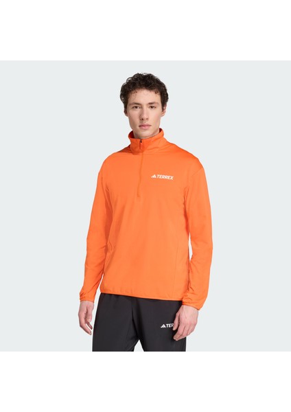 Terrex JM0144 Terrex Multi Clımawarm Tech Fleece Yarım Boy Fermuarlı Üst