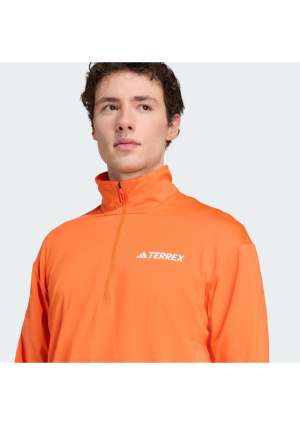 Terrex JM0144 Terrex Multi Clımawarm Tech Fleece Yarım Boy Fermuarlı Üst fırsatları