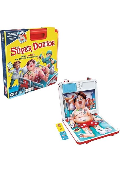 Bir Arada Taşıma Çantalı Süper Doktor Elektronik Kutu Oyunu