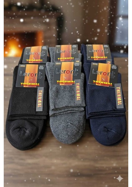 Plus Erkek Thermal Patik Dikişsiz Soft Yıkama Teri Emerek Dışarı Atar 6 Lı Paket