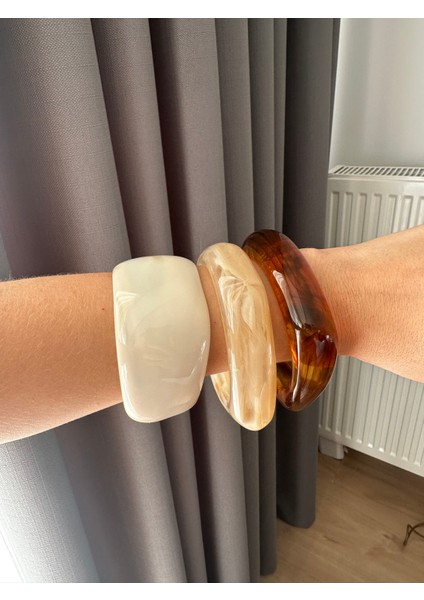 Kahverengi Kemik Bileklik