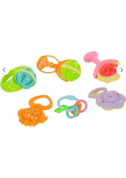 Baby Set Sesli Oyuncak Seti Lüks Bebek Zeka Geliştirici ve Çok Eğlendirici Çıngırak
