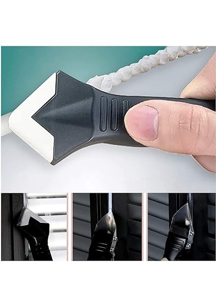 Fayans Derz Silikon Kazıyıcı Sıyırıcı ve Uygulayıcı Aparat, 3nanü 1 Arada Derz Kazıma Seti, A1 modelleri