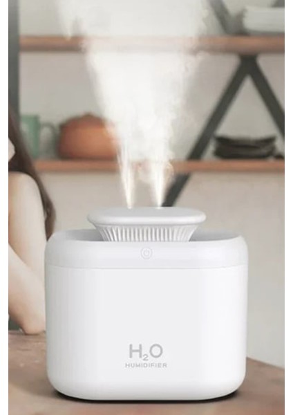 Masa Üstü Ultrasonik Hava Nemlendirici Buhar Makinesi ve Aroma Difüzörü 3300 Ml. fiyatları