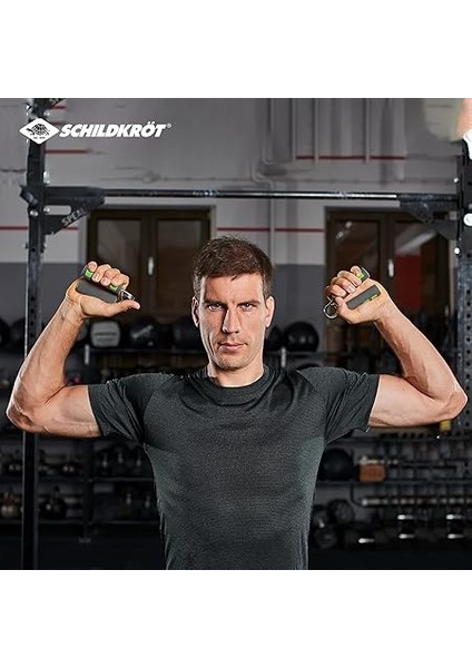 Handmuskeltrainer 2er Set, Anthrazit-Grün, In 4-Farb Karton fırsatları