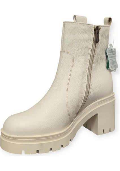 2351311K Platform Topuk Deri Günlük Kadın Bot modelleri