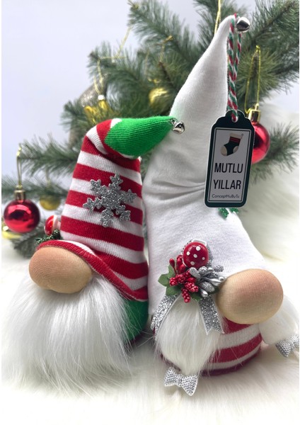 2’li Aşk ve Şans Cücesi, Gnome , Sevgiliye ,yılbaşı Süsü, Yeniyıl Seti modelleri