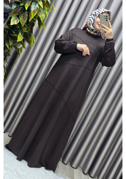 Kadın Tesettür Giyim Büyük Beden Çimalı Elbise indirimleri