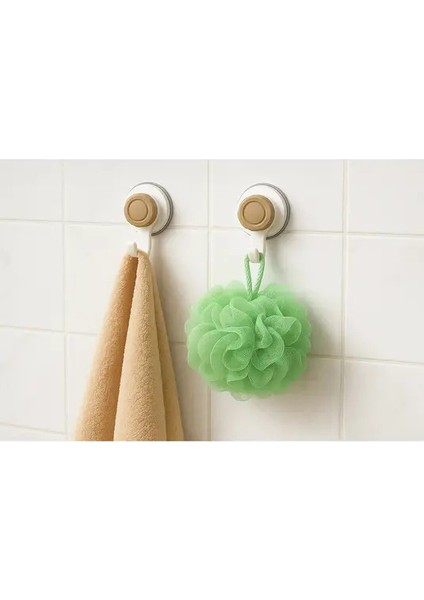 Vakumlu 2’li Banyo Askısı Düzenleyici – Pratik Duş & Mutfak Organizer Askı