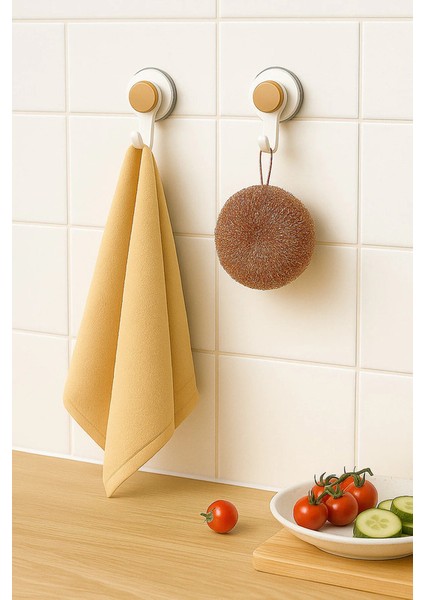 Vakumlu 2’li Banyo Askısı Düzenleyici – Pratik Duş & Mutfak Organizer Askı fiyatları