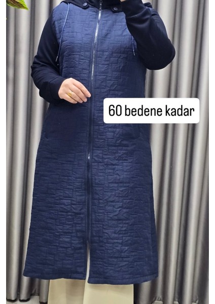 Kadın Giyim Büyük Beden Kapşonlu Polarlı Kapitone Kap fırsatları