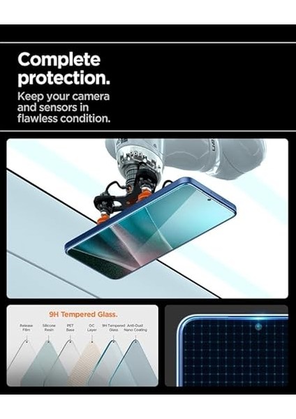 Galaxy S25 Edge ile Uyumlu Cam Ekran Koruyucu Kolay Kurulum Glas.tr Ez Fit Pro Hd - AGL09411 indirimleri