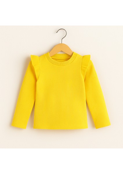 Kız Çocuk 3'lü Uzun Kollu Badi. 6 Ay 7 Yaş Arası 3 Lü Badi Seti Fırfır Detaylı %100 Pamuk Kız Bebek fiyatları