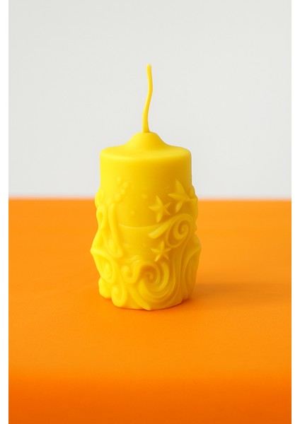 Elyapımı Deniz Yıldızı Dekoratif Hediyelik Mum