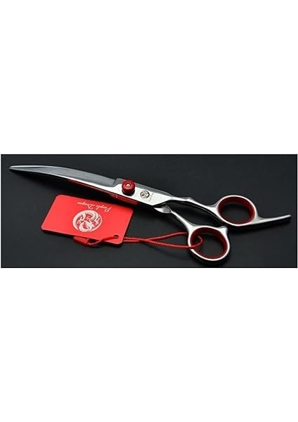 Dragon Profesyonel 7.0 Inch-18 cm Berber Kuaför Makas Seti 440C Paslanmaz Japon Çeliği Metal 5 Li Set indirimleri