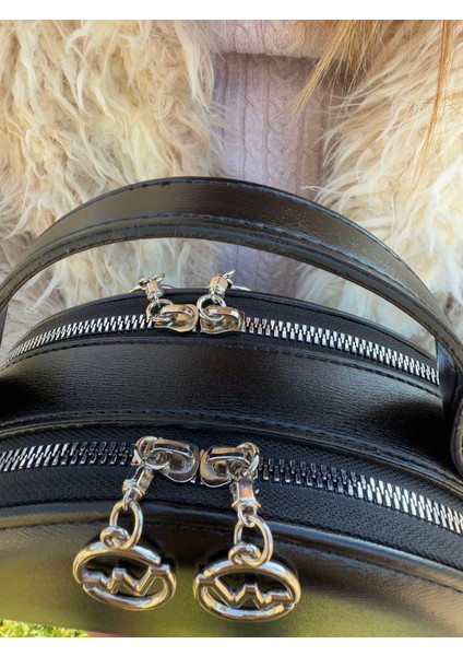 Kutu Model Bölmeli Zincir Askılı Kadın Şık Tasarımlı El Omuz ve Çapraz Çanta