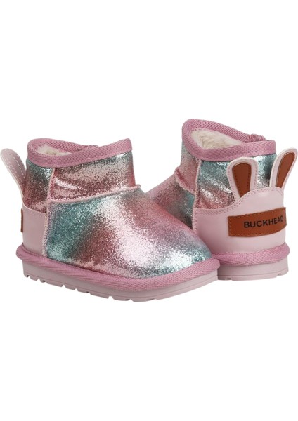 Shasta Kız Çocuk Içi Kürklü Simli Fermuarlı Bot (21-25 Numara)