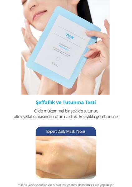 Daily Expert 1 Nemlendirici Yüz Maskesi | Yoğun Nem Desteği & Cilt Bakımı indirimleri
