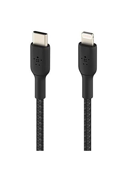 Örgülü Usb-C - Kablosu (Hızlı Şarj Kablosu) Hızlı Şarj Mfi Sertifikalı Usb-C Kablosu (1m, Siyah) fiyatları