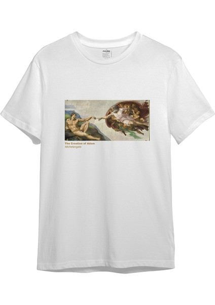 The Creation Tişört - Beyaz