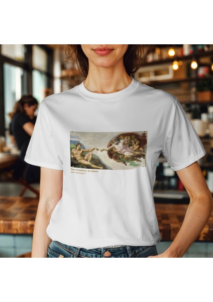 The Creation Tişört - Beyaz fiyatları