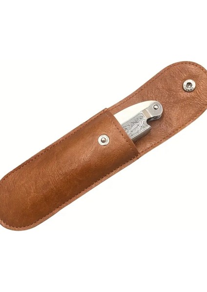 Tirbişon Kılıfı Deri Kahverengi