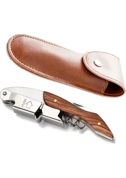 Tirbişon Kılıfı Deri Kahverengi fırsatları