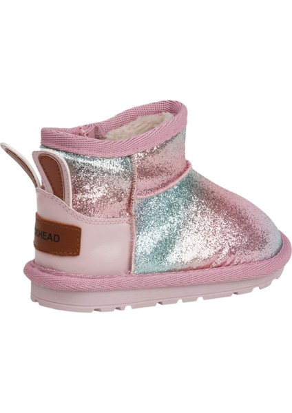 Shasta Kız Çocuk Içi Kürklü Simli Fermuarlı Bot (21-25 Numara)