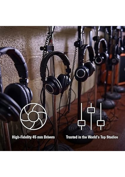 ATH-M50X Profesyonel Stüdyo Monitör Kulaklığı fırsatları