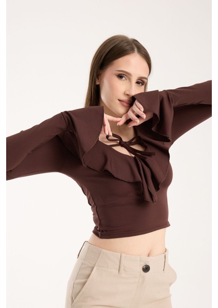 Kadın Volanlı Bluz fiyatları