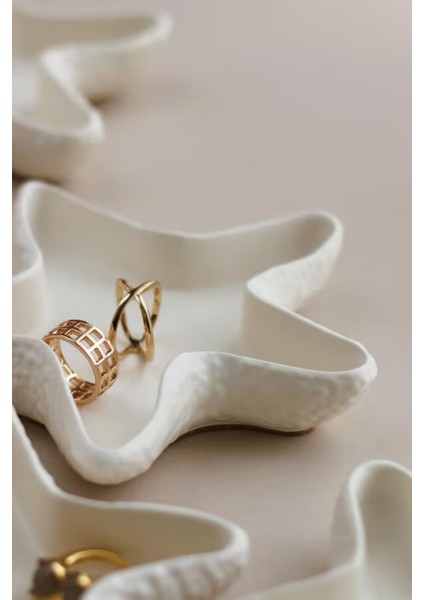 Deniz Kabuğu Mini Aksesuar Tabağı Dekoratif Beton modelleri