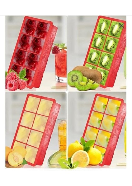 Silikon Buz Kalıbı Silikon Buz Kalıbı Gri Kırmızı fiyatları