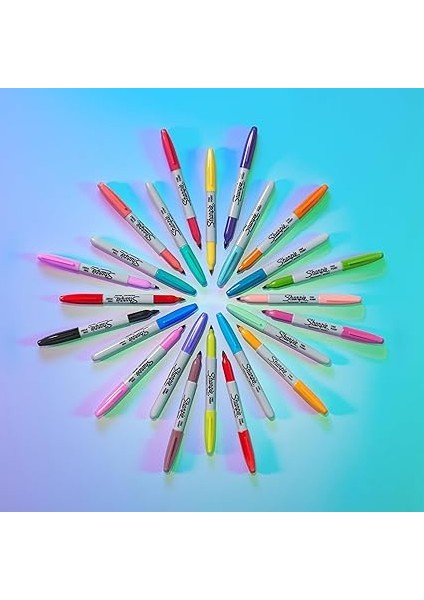 Glam Pop Kalıcı Markörler, Kalın Ayrıntılar Için Ince Nokta, Çeşitli Canlı Renkler | 5 Keçeli Kalem fiyatları