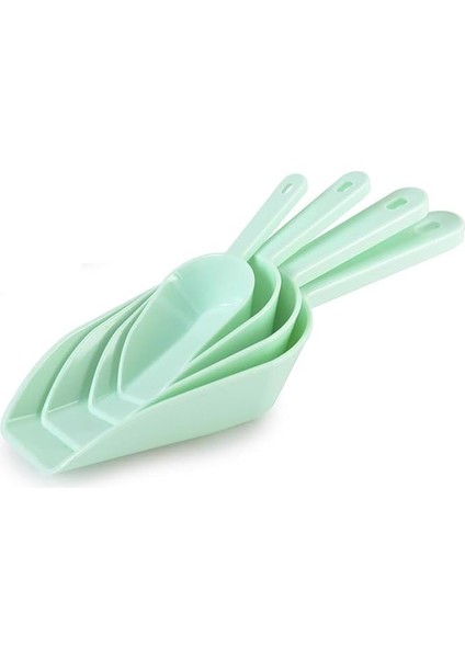 Erzak Küreği, 4 Parça Set (Yeşil)