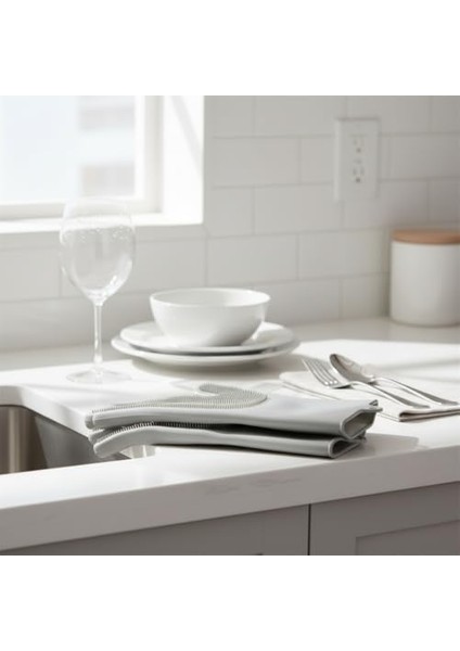 Deconox Büyük Boy Silikon Bulaşık Eldiveni | Fırçalı, Ovma Yüzeyli | Yanmaz, Su Geçirmez, Çok Amaçlı | Mutfak, Banyo, Araba Temizliği | Gıda Uyumlu fiyatları