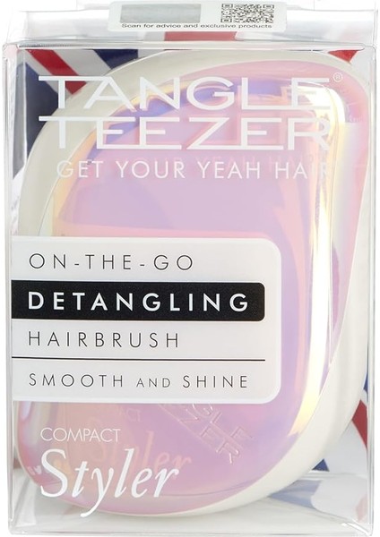Teezer Compact Styler Holographic Pink Saç Fırçası fiyatları