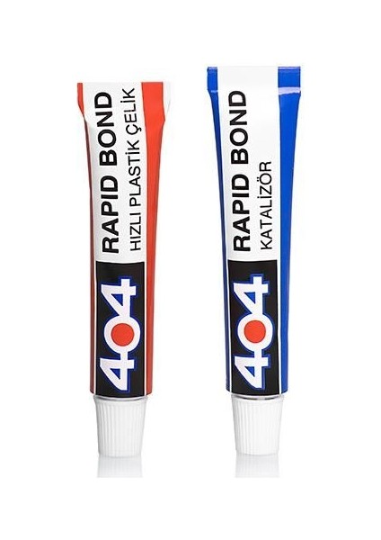 404 Rapid Epoksi Plastik Çelik Yapıştırıcı 16 gr