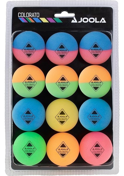 Üniseks - Yetişkin Colorato Masa Tenisi Topları