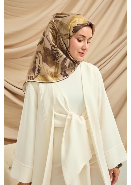 Twill Ipek Eşarp - 11480-65 Vizon modelleri