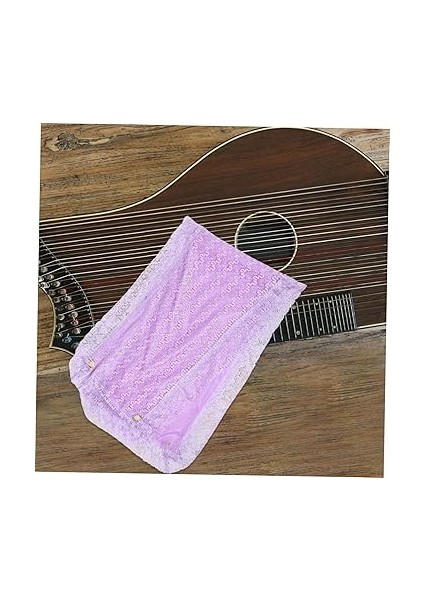 Marka Zither Koruyucu Kılıf Müzik Aleti Aksesuarı Dekoratif Dantel Kumaş Zither Kılıfı Saklaması Kolay indirimleri