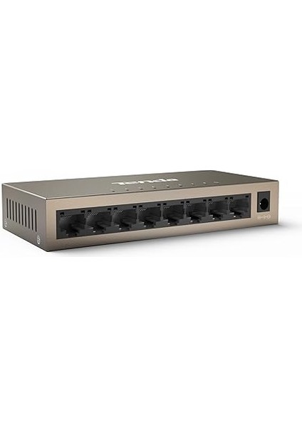 Lan Switch 8 Port Gigabit Ağ Anahtarı Ethernet Dağıtıcı (Tak ve Çalıştır Ethernet Anahtarı, Yönetilmez, Fansız, Metal Gövde) (TEG1008M) modelleri