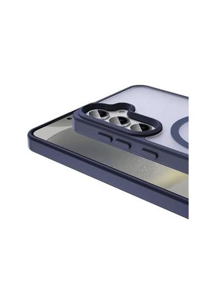 S24 ile Uyumlu Sio Mat Siyah Kılıf – ile Uyumlu, Kamera Korumalı, Şok Emici modelleri