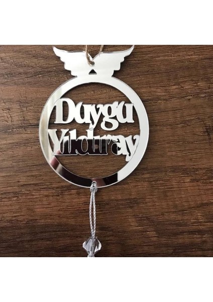 Kişiye Özel Dikiz Aynası Süsü Melek Kanatlı